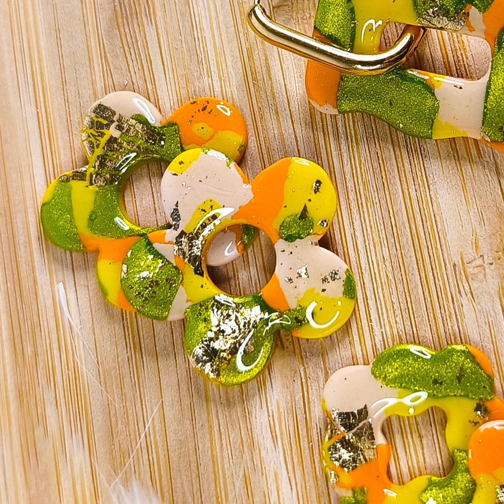 BORLAS - NARANJA/VERDE